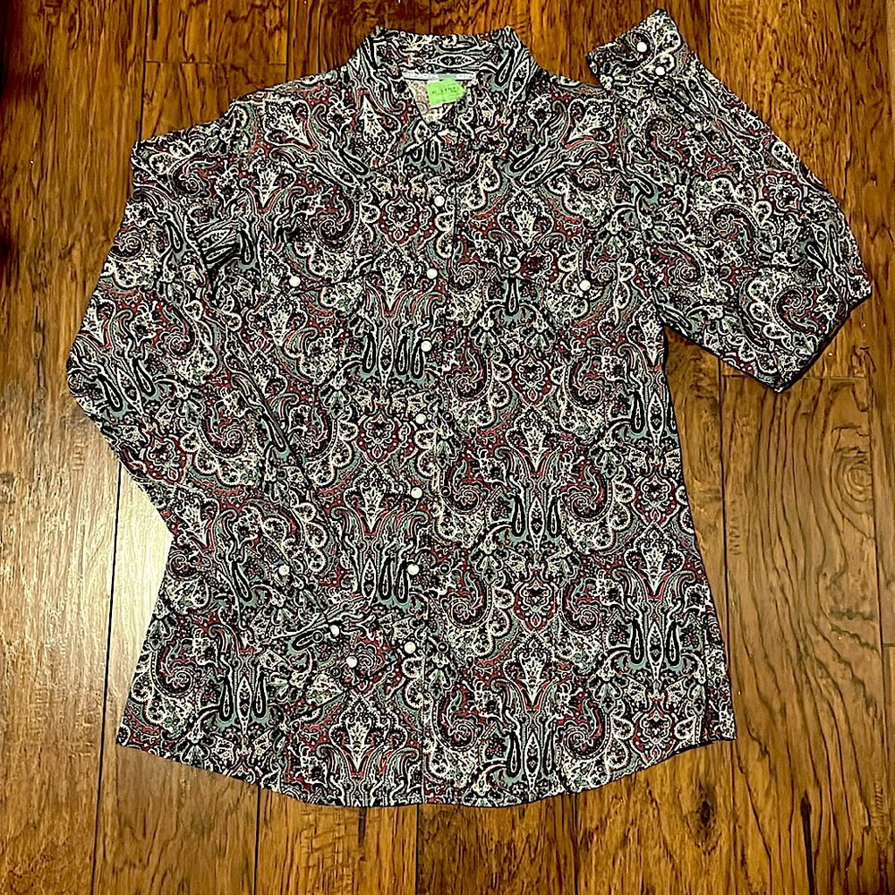 Cinch Paisley Western Shirt